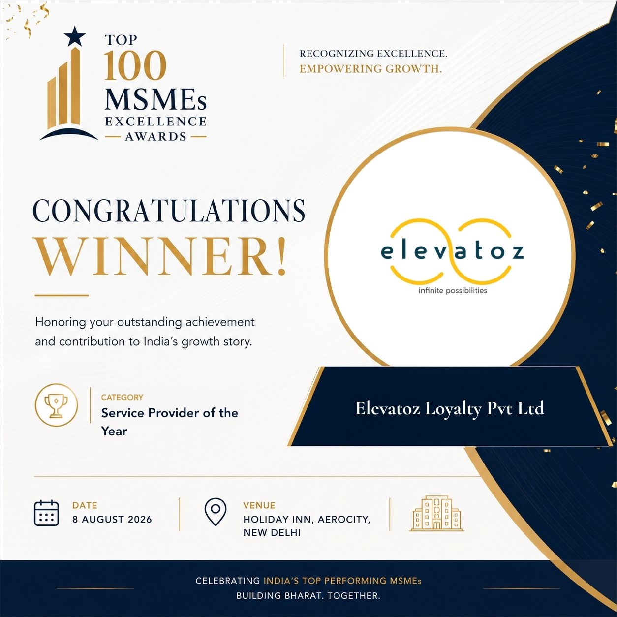 A Recognition That Belongs to Our Team, Customers, and Partners