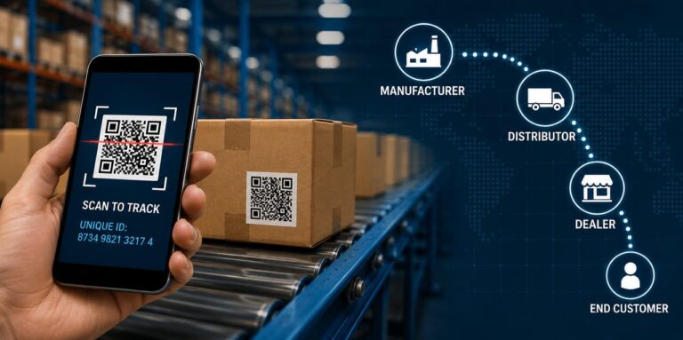 QR Code Traceability for Manufacturers: From Product Identity to Secondary Sales Visibility